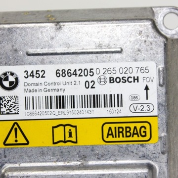 6864205 MODUL AIRBAG BMW 2 CABRIO F23 228 I 180KW