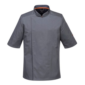 Bluza kucharska s/s rękaw MeshAir Pro SZARA XXL