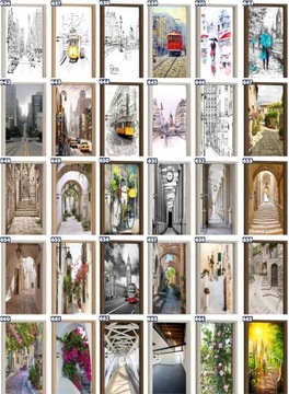 ДВЕРНАЯ НАКЛЕЙКА Мебель Фотообои Шпон