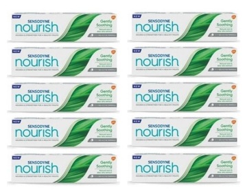 10 SENSODYNE Nourish Gently Soothing Pasta do Zębów Delikatne Ukojenie
