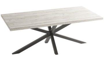 Большой раздвижной стол 180/280 x 80 см LOFT Spider EGGER
