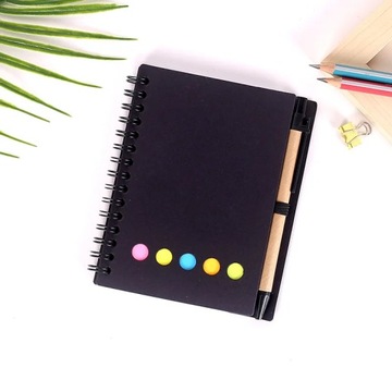 Kisdo Lined Spiral Notebook Kraft Paper Cover