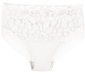 MAJTKI WYSOKIE koronkowe WYSZCZUPLAJĄCE plus size