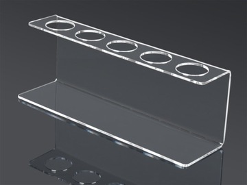 ПОДСТАВКА, КОРМУШКА, ПОДСТАВКА НА 5 ВАФЕЛЬ PLEXI МОРОЖЕНОЕ