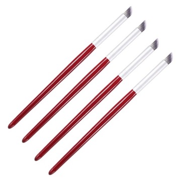 4 SZTUKI PĘDZEL DO PAZNOKCI PĘDZEL DO SZTUKI PAZNOKCI PĘDZEL DO DESIGN PAZNOKCI PĘDZEL DO MANICURE