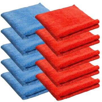 Mikrofibra ZESTAW Laser Polish 40x40cm 10szt