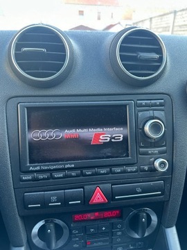 Audi A3 8P 2005 AUDI A3 Sportback 2.0 TDI DSG 170 KM S-LINE NAWIGACJA XENON, zdjęcie 6