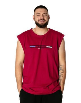 Koszulka Męska Bez Rękawów Bokserka Rambo Podkoszulek Tank Top 3020-6 r 7XL