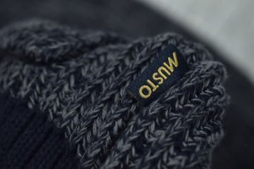 MUSTO Rozpinany Sweter Męski Kardigan Cotton / L