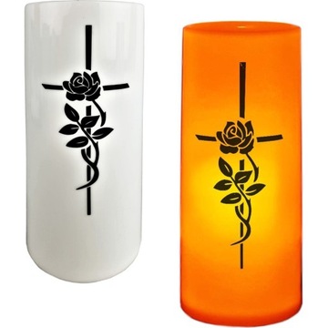 СВЕТОДИОДНАЯ ВСТАВКА С ЭФФЕКТОМ ПЛАМЕНИ ДЛЯ GRAND GRANES + БАТАРЕЙКИ R6, КРЕСТОВЫЙ УЗОР