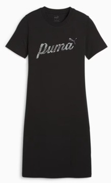 DAMSKA SUKIENKA PUMA ESS+ BLOSSOM GRAPHIC DRESS -roz M