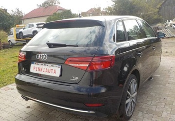 Audi A3 8V Sportback 5d Facelifting 2.0 TDI 150KM 2017 Audi A3 Sportback Quattro Okazja 2.0 Diesel 150KM, zdjęcie 14