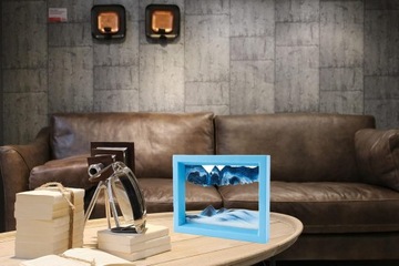 Изображение песочных часов, 3d, динамические декоративные украшения, движущийся песок.