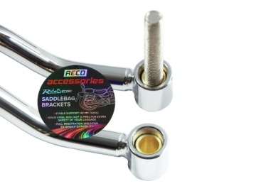 SAFE LOCK Хромированные багажники для HONDA GL 1500 C VALKYRIE 96-03 / 21 см