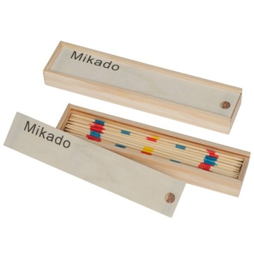 Gra MIKADO drewniana w pudełku