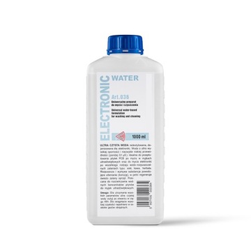 PŁYN DO MYJEK ULTRADŹWIĘKOWYCH ELECTRONIC WATER 1L