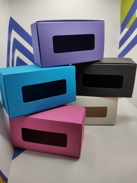 PUDEŁKA NA WIZYTÓWKI KOLOR MIX 93X53mm a'10