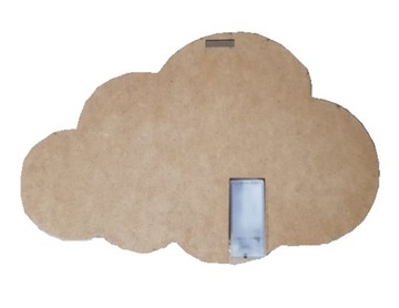 Светодиодный светильник-сердечко CLOUD с 3D именем