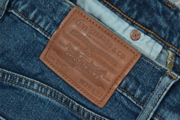 LEVIS Lot 511 Męskie Spodnie Jeansowe Jeansy W29 L32