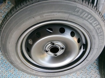 PLNÝ REZERVA 175/65R15'' 4X100 MM FIAT GRANDE PUNTO OPEL MERIVA