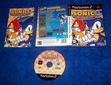 SONIC MEGA COLLECTION PLUS PS2 SEGA PAKIET 20 GIER PLAYSTATION 2 3 x ANG