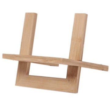 Wooden Display Easel Stand Displaying Photo Christmas Decorative Plates A