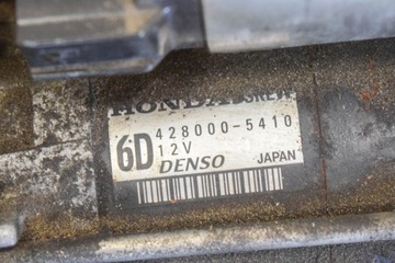 HONDA JAZZ GE STARTÉR MOTOR 428000-5410 1.4 BENZÍN 74KW 2013