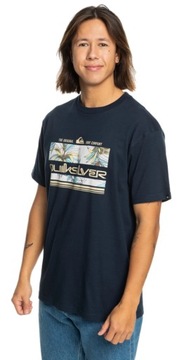 T-shirt Quiksilver Tropical Rainbow - BYJ0/Navy