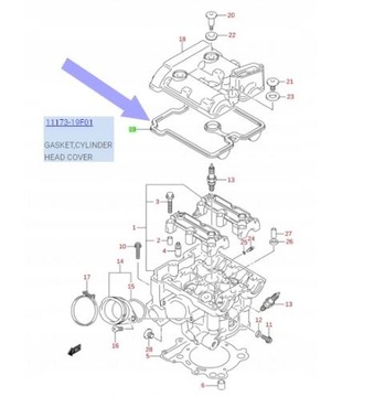 Suzuki (oryginalne OE) 11173-19F01