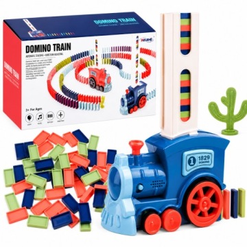 iMex Toys Потяг Доміно синій