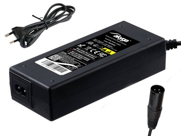 ŁADOWARKA POJAZDÓW ELEKTRYCZNYCH 42V 2A XLR 3DIN