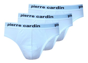 3szt Slipy PIERRE CARDIN bawełna białe BOX XXL