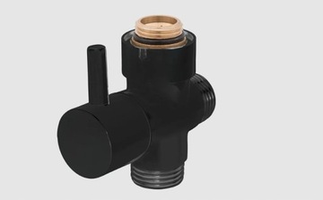 REIHE RAIN SHOWER 25 см колонна + смеситель для душа VALVEX черный