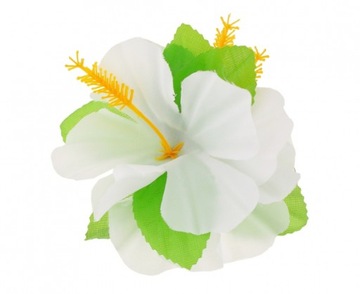 SPINKA DUŻY BIAŁY KWIAT HAWAJSKA ALOHA PARTY