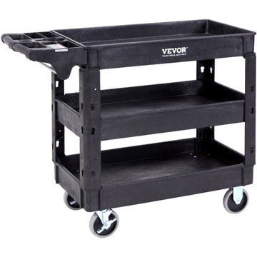 Wózek Serwisowy Wózek Serwisowy z 3 Półkami Nośność 249 Kg 103x43,5x85,7cm