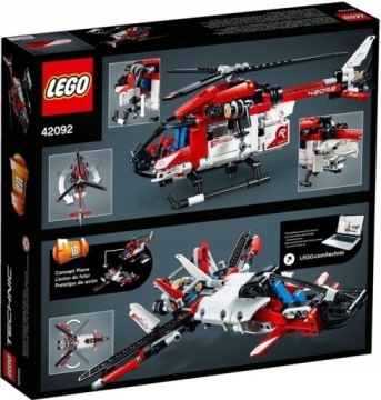 СПАСАТЕЛЬНЫЙ ВЕРТОЛЕТ LEGO TECHNIC 42092