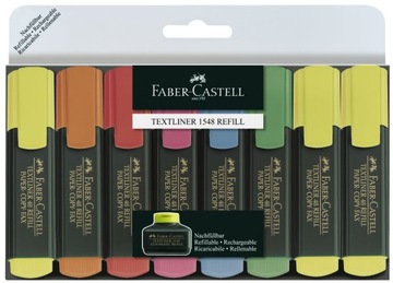 FABER-CASTELL Zakreślacz 48 8 kolorów etui