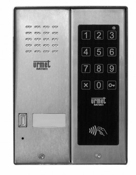 Panel domofonowy kodowy/ RFID URMET 5025-1D-ZK-RF