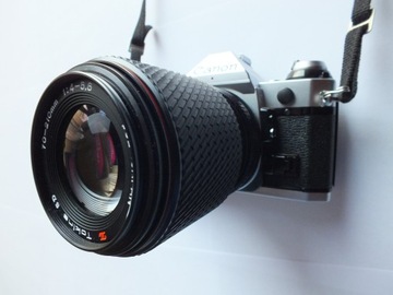 Canon AE-1 Program + Tokina SD 70-210 mm 1:4-5.6