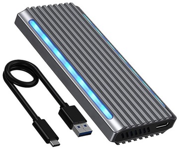 Adapter obudowa dysku M.2 NVME NGFF SSD USB C 3.1