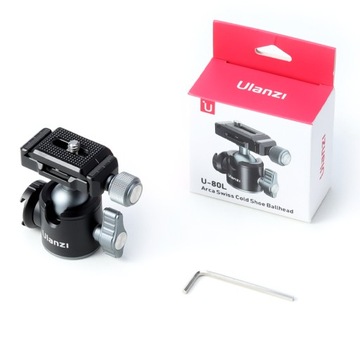 Шаровая головка Ulanzi U-80L ISO 3D Arca Swiss для DSLR-камер VLOG Cameras