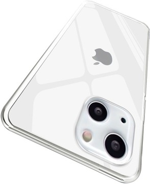 ETUI CLEAR CASE GUMA + SZKŁO 9H do iPhone 13