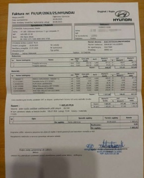 Hyundai Kona I Crossover 1.0 T-GDI 120KM 2020 Hyundai Kona Hyundai Kona 1.0 T-GDI Advantage Benzyna 120KM, zdjęcie 33