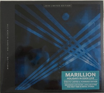 MARILLION - Holidays in eden live / 2CD - FOLIA !