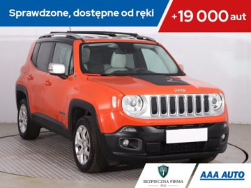 Jeep Renegade SUV 1.4 MultiAir 170KM 2015 Jeep Renegade 1.4 MultiAir, Salon Polska