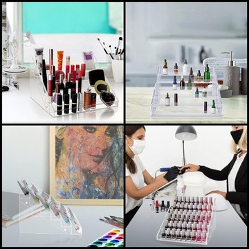 6-уровневый органайзер для ногтей с винтами, держатель для акрилового лака для ногтей