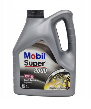 OLEJ PÓŁSYNTETYCZNY MOBIL SUPER 2000 X1 10W40 4L