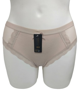 ТРУСИКИ ЖЕНСКИЕ ИЗ ХЛОПКОВОГО КРУЖЕВА NADIZI 547 - СМЕШАНИЕ ЦВЕТОВ XXL