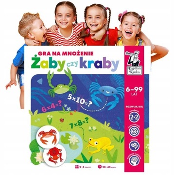 Najlepsza GRA EDUKACYJNA dla Najmłodszych DZIECIĘCA Nauka Gra na Mnożenie