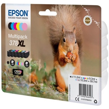 Чернила EPSON 378XL, мультиупаковка FV 05/2025